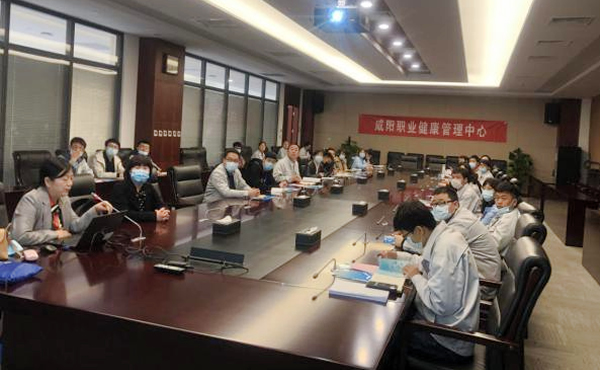 咸阳职业健康管理中心（市一院）深入企业开展职业病防治专题培训