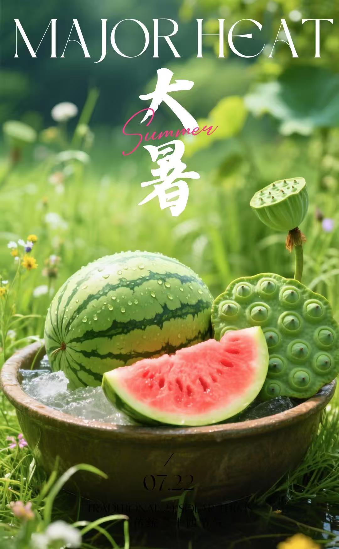 大暑来临，做一个“吃瓜群众”